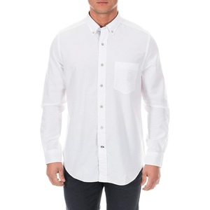 Nautica Young Men’s School Uniform Long Sleeve Performance Oxford Button-Down Shirt(Bright White)