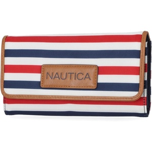 Nautica womens The Perfect Carry All Money Manager Wallet Organizer with RFID Blocking Wallet | The Perfect Carry All(Americana)
