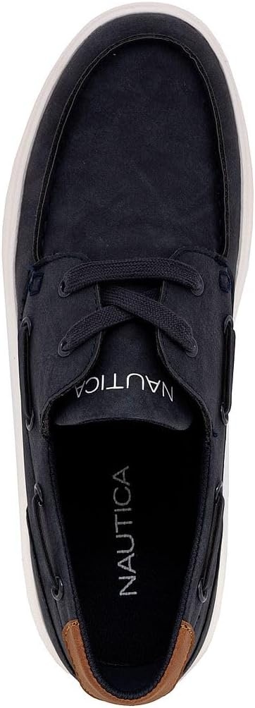 image:imageNAUTICA Mens LaceUp Boat Shoe Casual Loafers Comfort Sneaker Walking MoccasinNavyankar