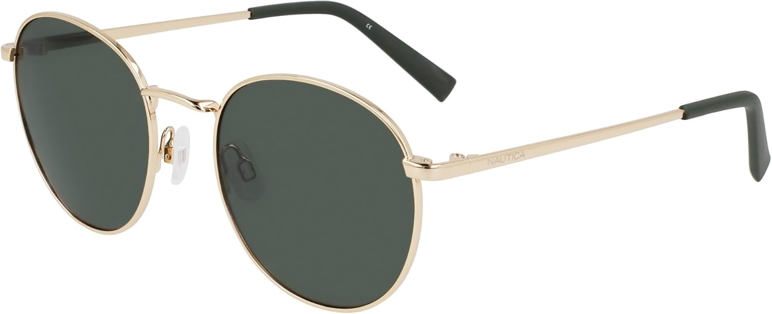 image:imageNAUTICA Unisex N100sp Round SunglassesGold