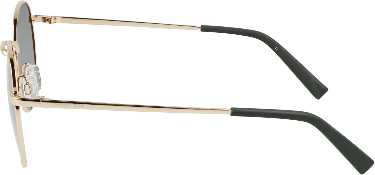 image:imageNAUTICA Unisex N100sp Round SunglassesGold