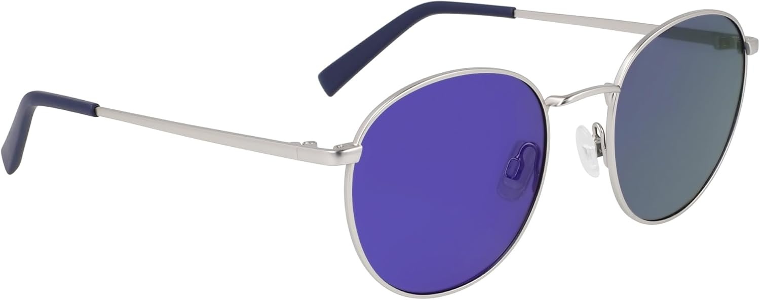 image:imageNAUTICA Unisex N100sp Round SunglassesMatte Silver