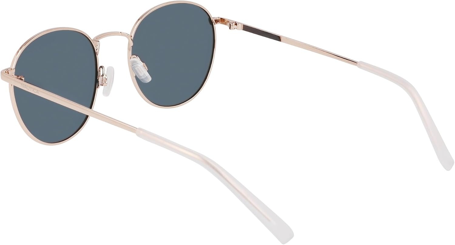 image:imageNAUTICA Unisex N100sp Round SunglassesRose Gold