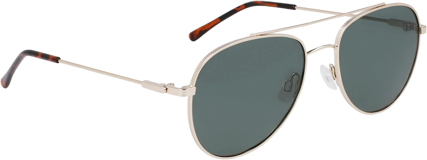 image:imageNAUTICA Unisex N2244s Pilot SunglassesGoldG15