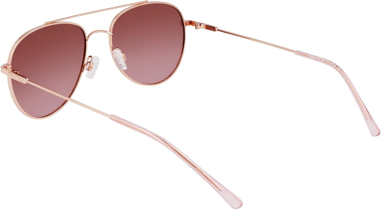 image:imageNAUTICA Unisex N2244s Pilot SunglassesRose Gold