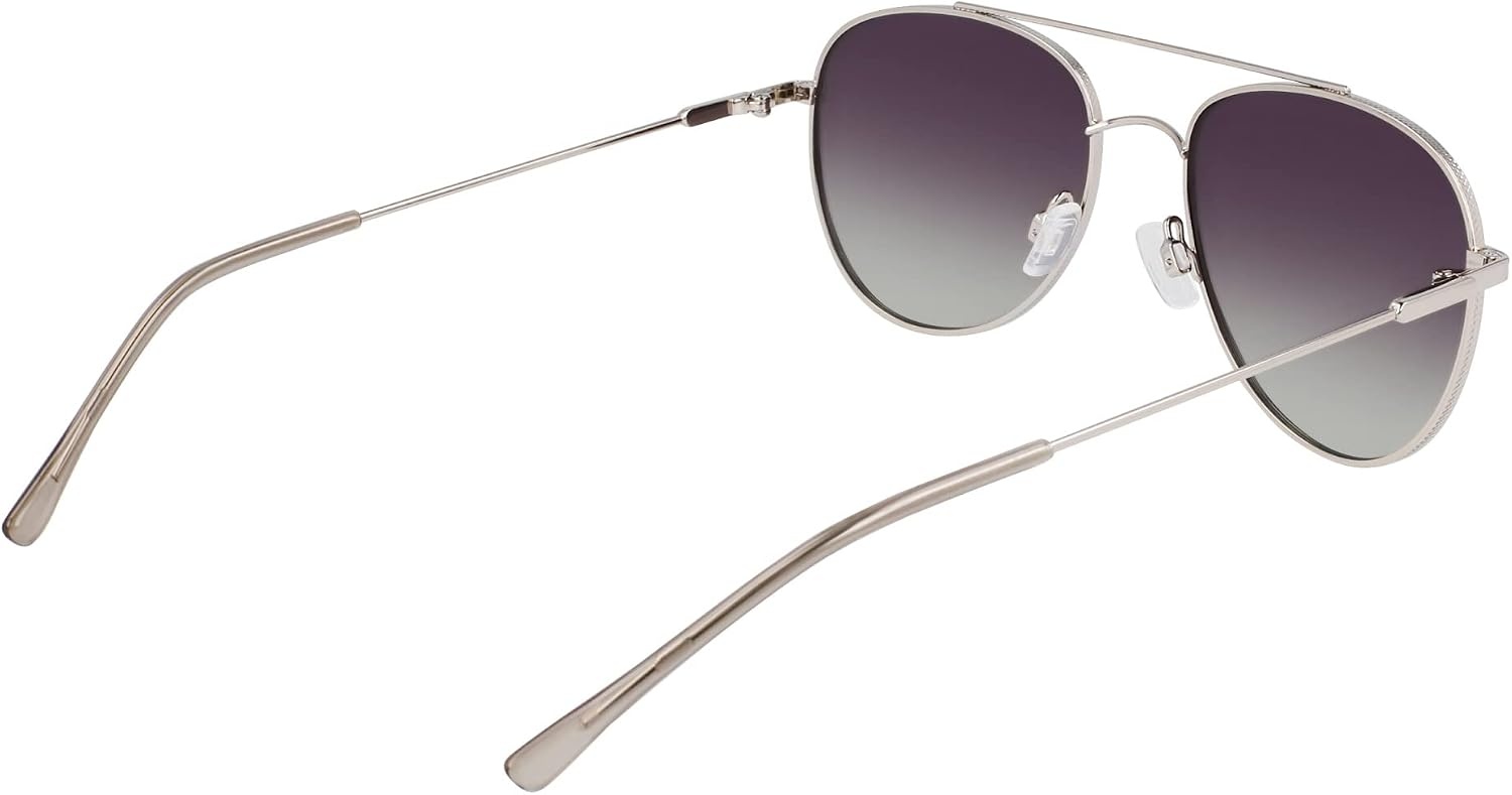 image:imageNAUTICA Unisex N2244s Pilot SunglassesSilver