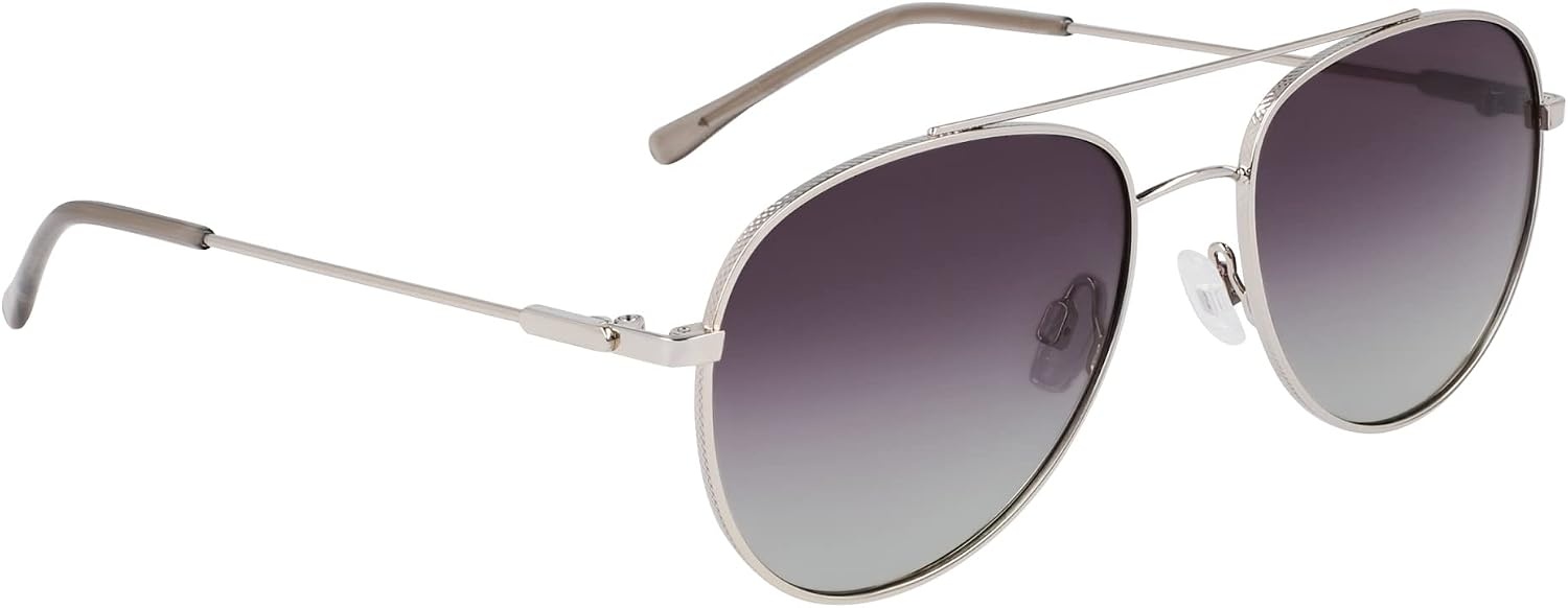 image:imageNAUTICA Unisex N2244s Pilot SunglassesSilver