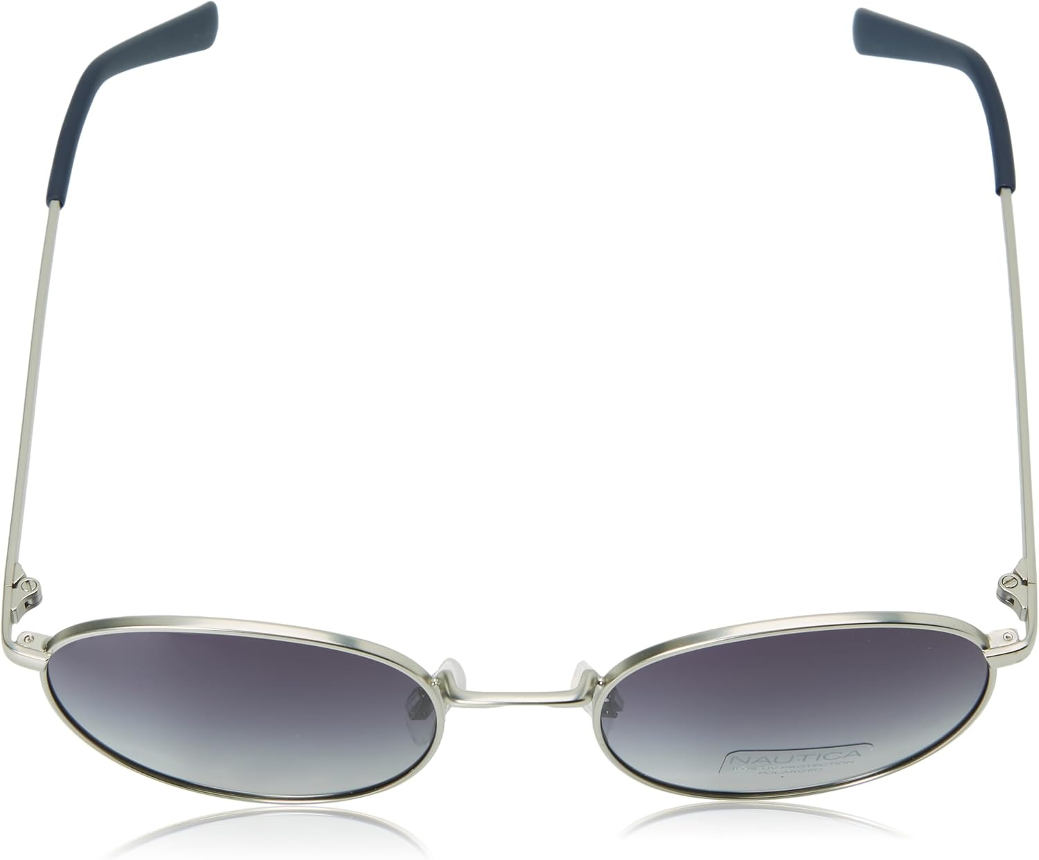 image:imageNAUTICA Unisex SunglassesMatte SilverSmoke Gradient