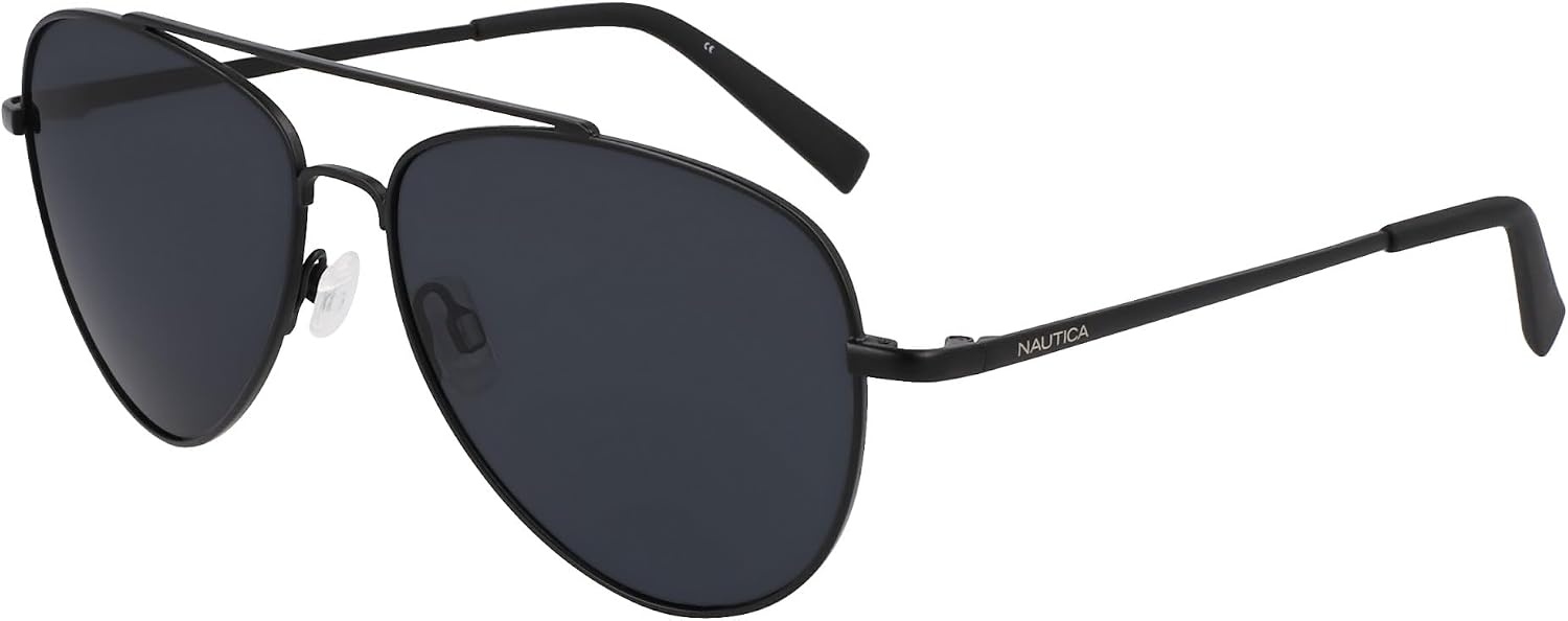 image:imageNAUTICA mens N101sp Pilot SunglassesMatte Black
