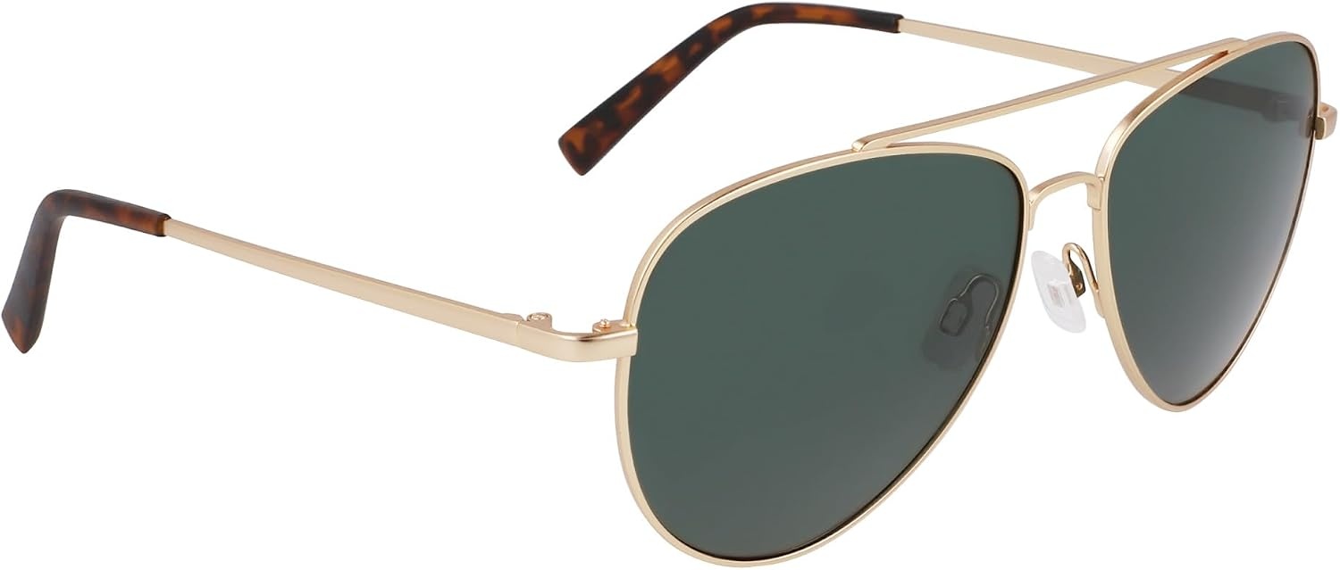 image:imageNAUTICA mens N101sp Pilot SunglassesMatte Gold