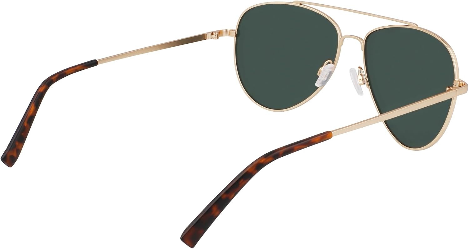 image:imageNAUTICA mens N101sp Pilot SunglassesMatte Gold