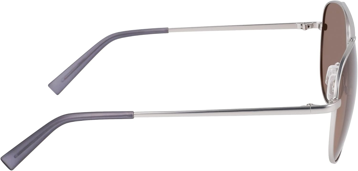 image:imageNAUTICA mens N101sp Pilot SunglassesMatte Silver