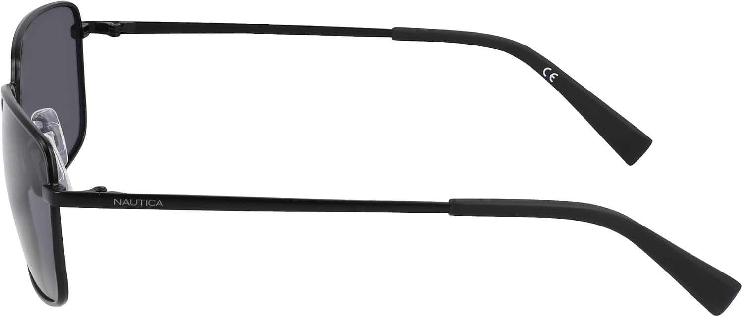 image:imageNAUTICA mens N102sp Rectangular SunglassesMatte Black