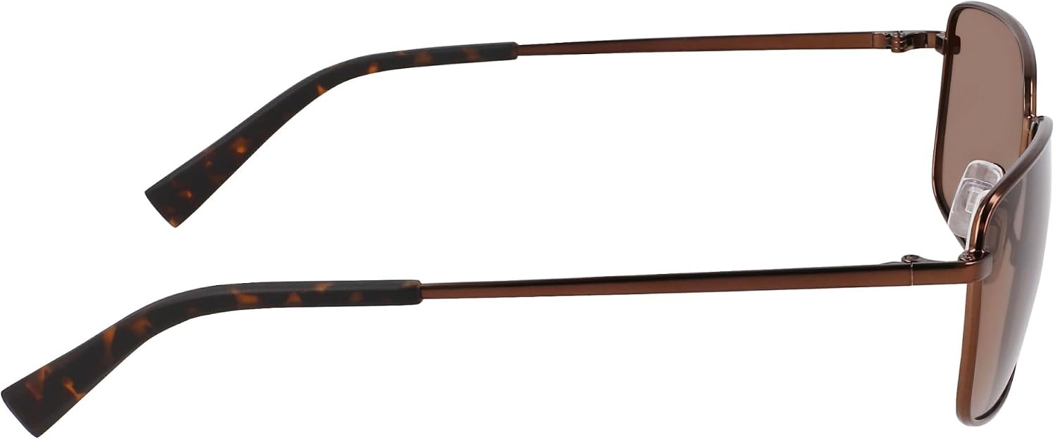 image:imageNAUTICA mens N102sp Rectangular SunglassesMatte Brown