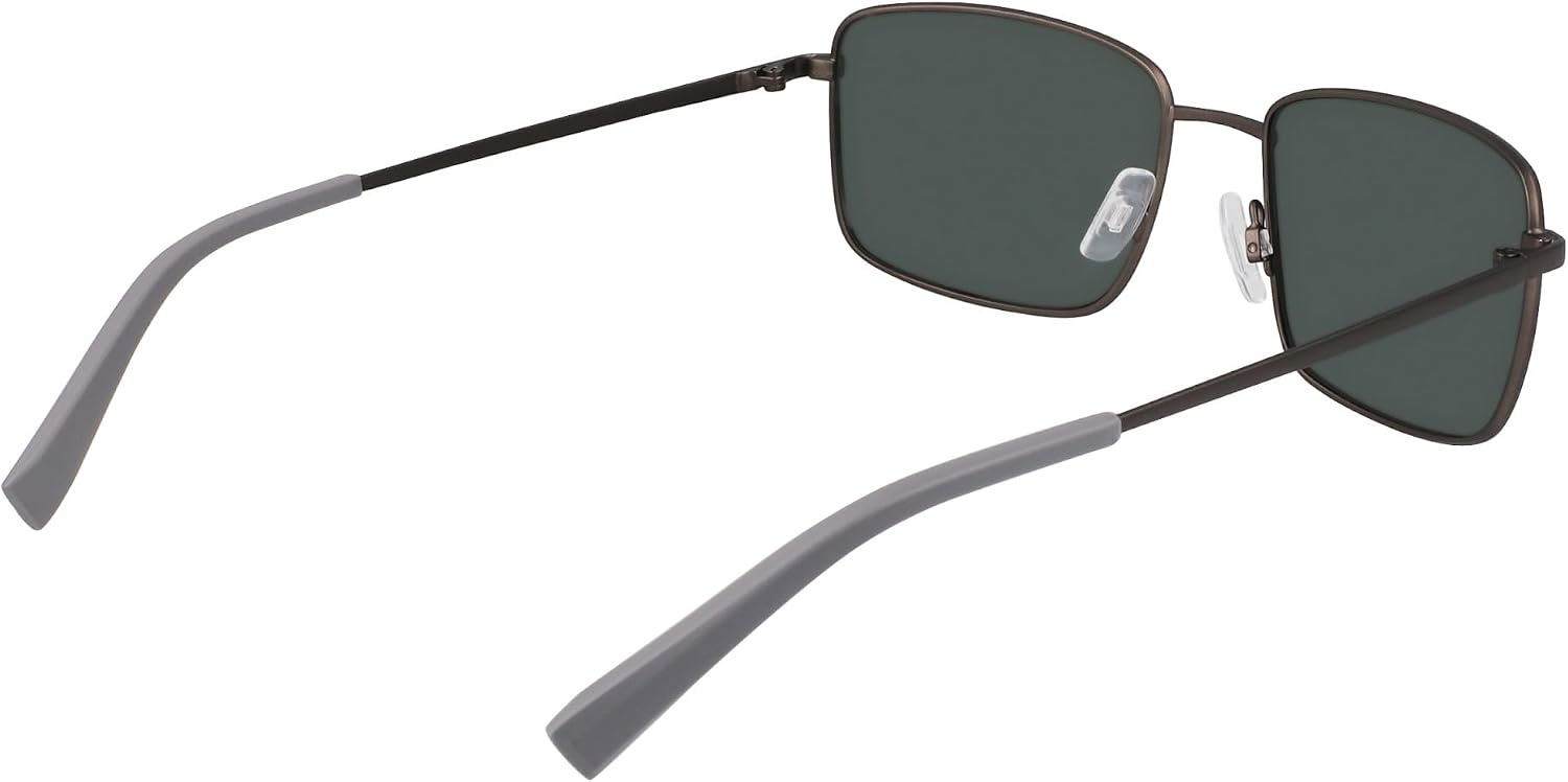 image:imageNAUTICA mens N102sp Rectangular SunglassesMatte Gunmetal