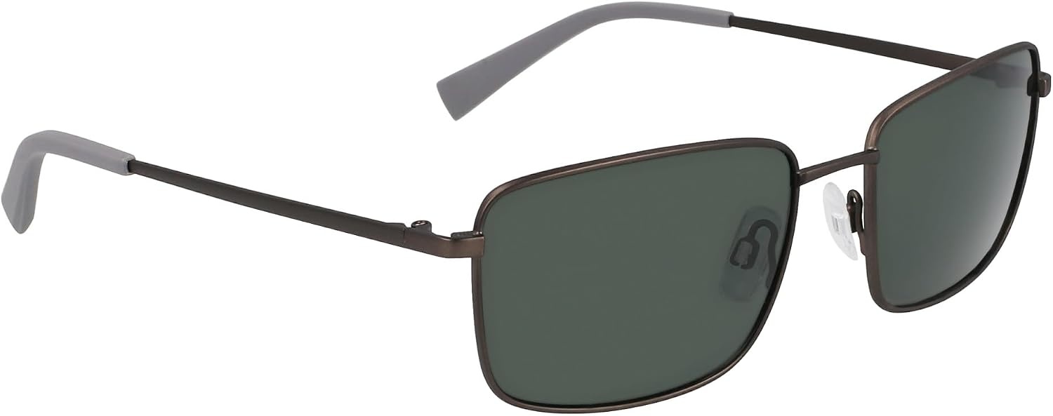 image:imageNAUTICA mens N102sp Rectangular SunglassesMatte Gunmetal