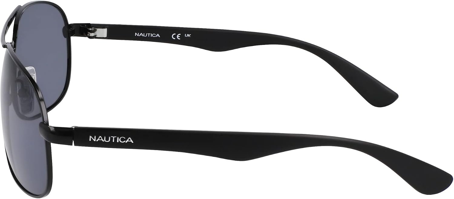image:imageNAUTICA mens N2245s Pilot SunglassesBlack