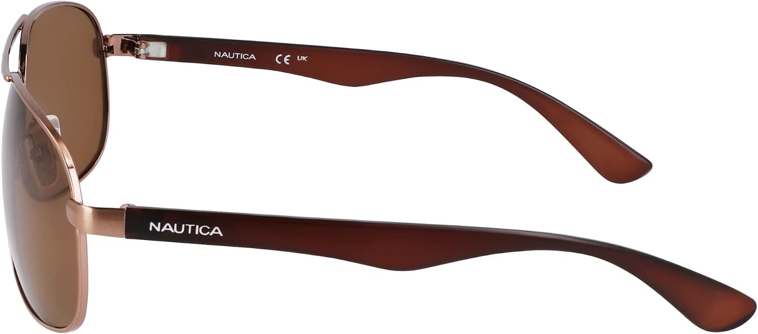 image:imageNAUTICA mens N2245s Pilot SunglassesBrown