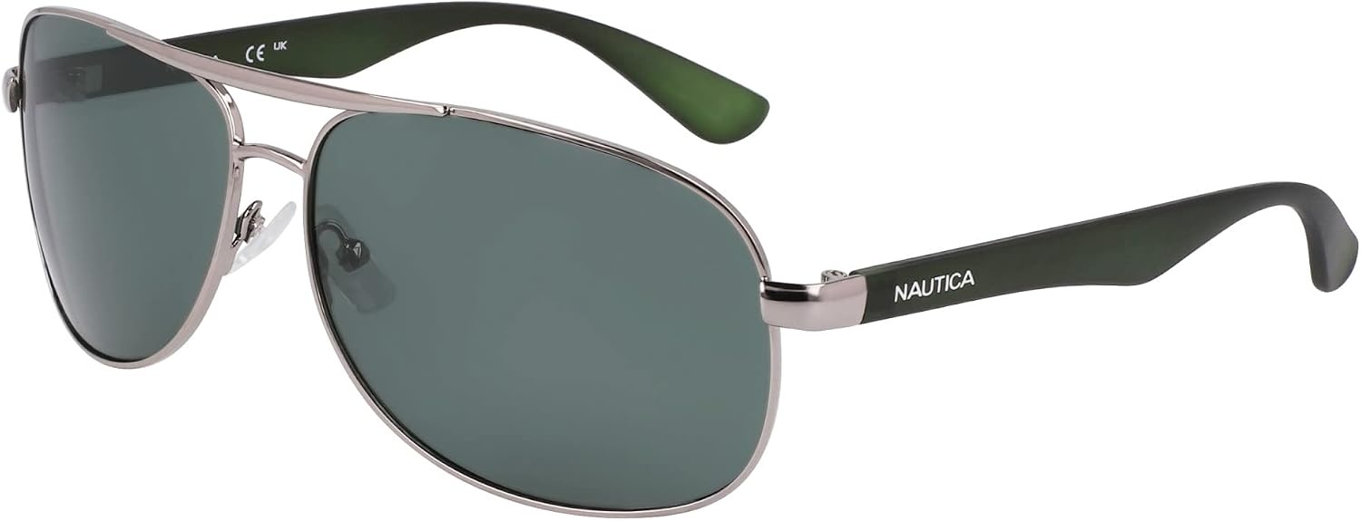 image:imageNAUTICA mens N2245s Pilot SunglassesGunmetal