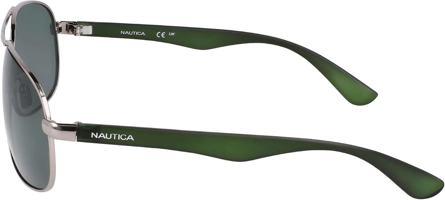 image:imageNAUTICA mens N2245s Pilot SunglassesGunmetal