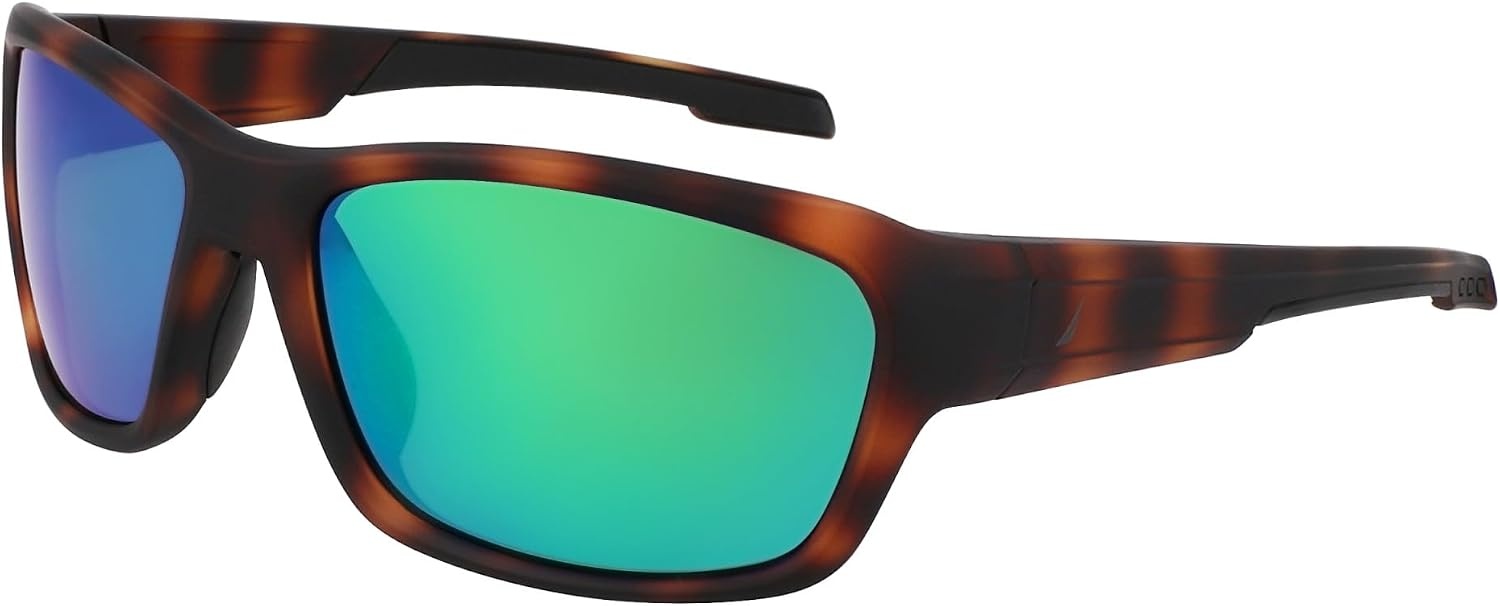 image:imageNAUTICA mens N901sp Rectangular SunglassesMatte Dark Tortoise