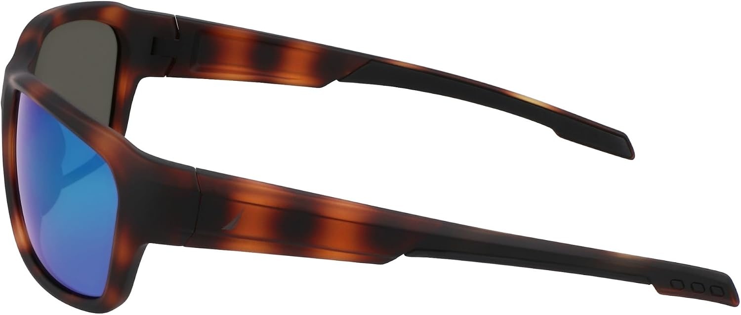 image:imageNAUTICA mens N901sp Rectangular SunglassesMatte Dark Tortoise