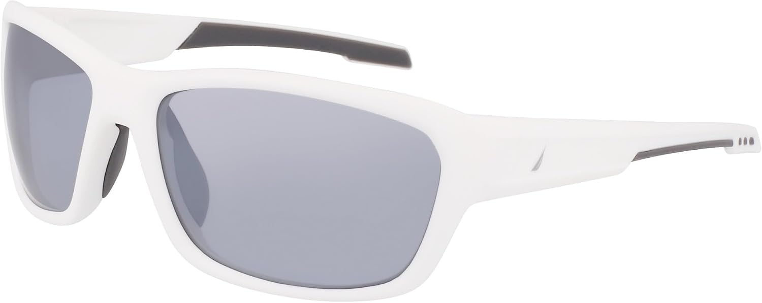image:imageNAUTICA mens N901sp Rectangular SunglassesMatte White