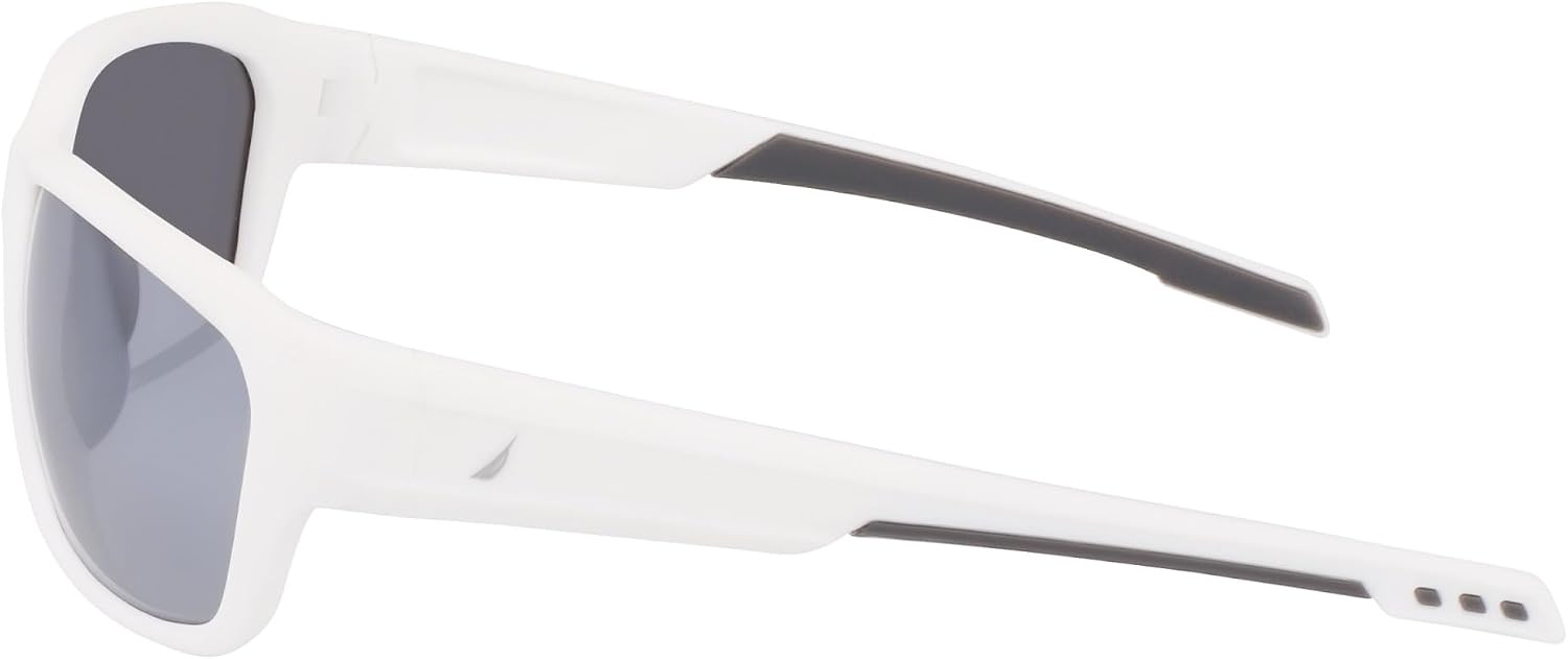 image:imageNAUTICA mens N901sp Rectangular SunglassesMatte White