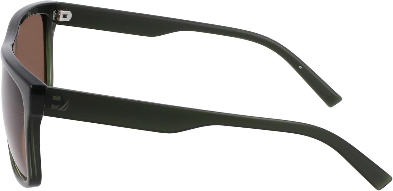 image:imageNAUTICA mens N902sp Rectangular SunglassesOlive Crystal