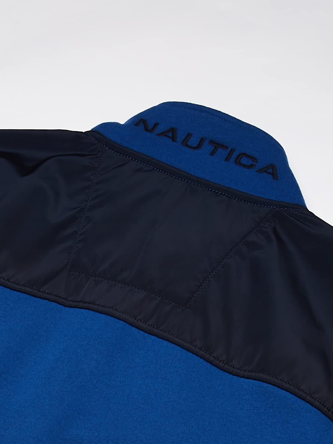 image:imageNAUTICA mens Solid 14 Zip Fleece SweatshirtMonaco Blue