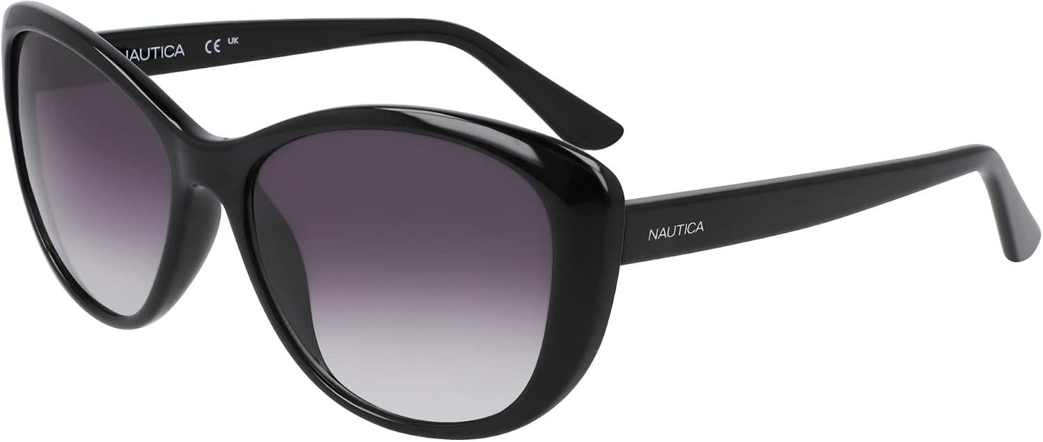 image:imageNAUTICA womens N2242s Oval SunglassesBlack