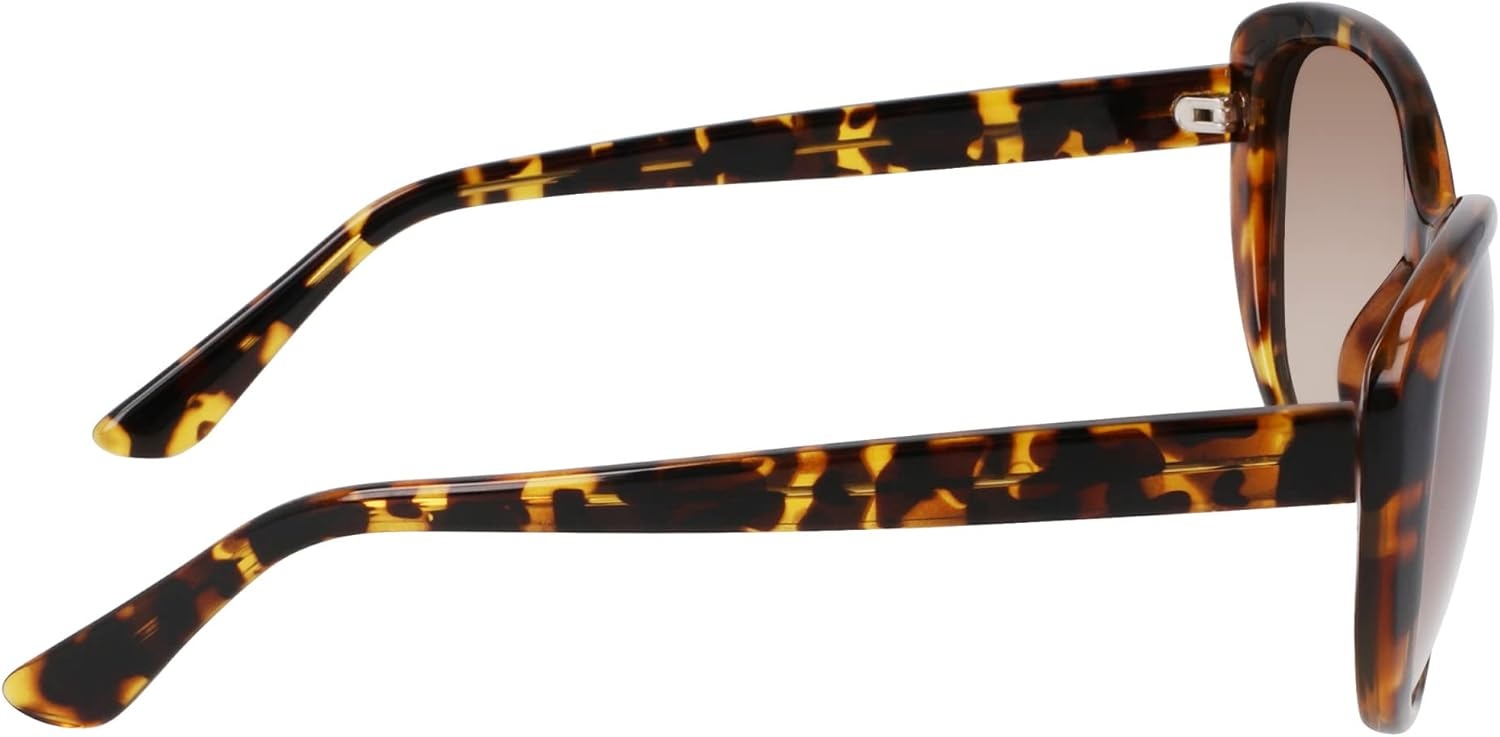 image:imageNAUTICA womens N2242s Oval SunglassesDark Tortoise