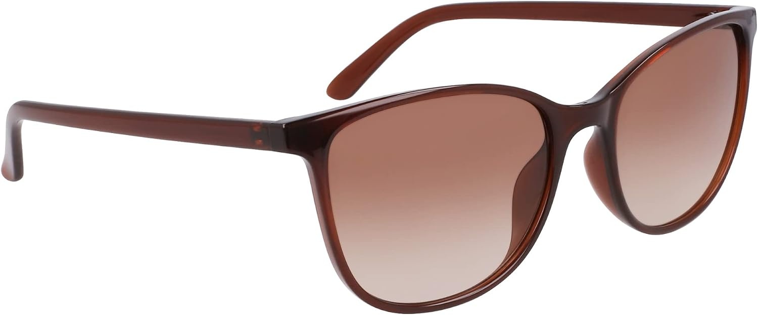 image:imageNAUTICA womens N2243s Rectangular SunglassesCrystal Brown