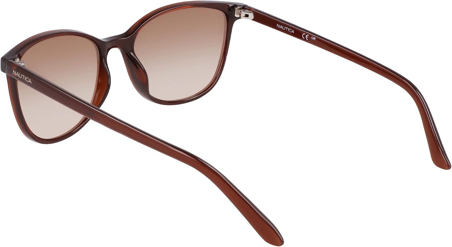 image:imageNAUTICA womens N2243s Rectangular SunglassesCrystal Brown