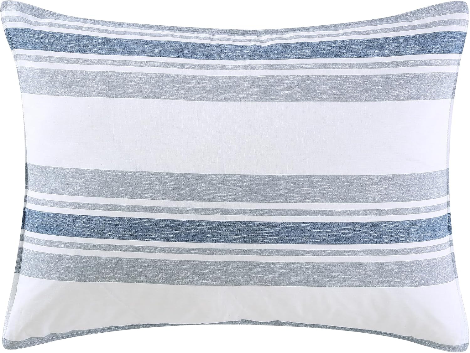 image:imageNautica Queen Comforter Set Reversible Bedding with Matching Shams Stripe Room Decor College Dorm Room Essentials Bay Shore NavyBay Shore Navy