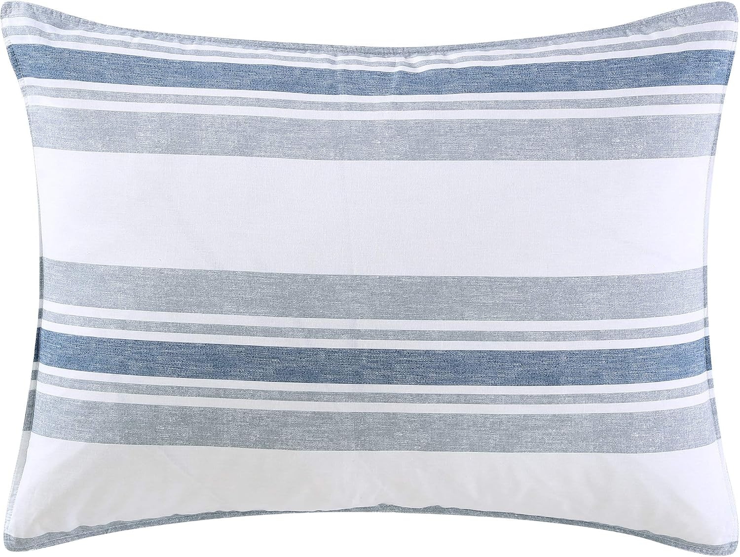 image:imageNautica Queen Comforter Set Reversible Bedding with Matching Shams Stripe Room Decor College Dorm Room Essentials Bay Shore NavyBay Shore Navy