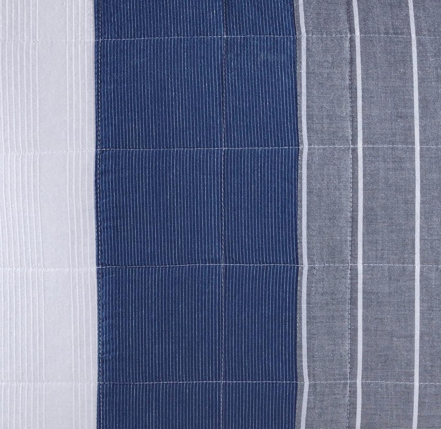 image:imageNautica Queen Comforter Set Reversible Bedding with Matching Shams Stripe Room Decor College Dorm Room Essentials Bay Shore NavySwale Navy