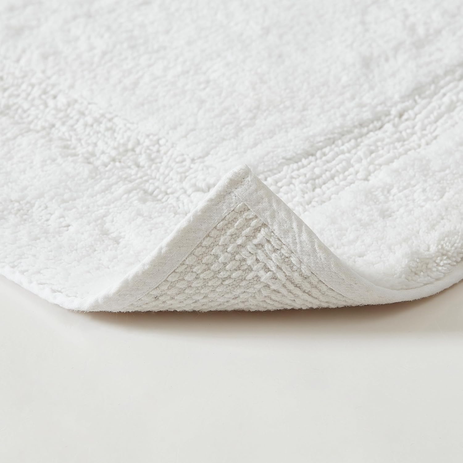 image:imageNautica Runner Rug Soft amp Absorbent Tufted Cotton Bath Rug with SkidResistant Backing OekoTex Certified Peniston Brown 60 x 22Peniston White