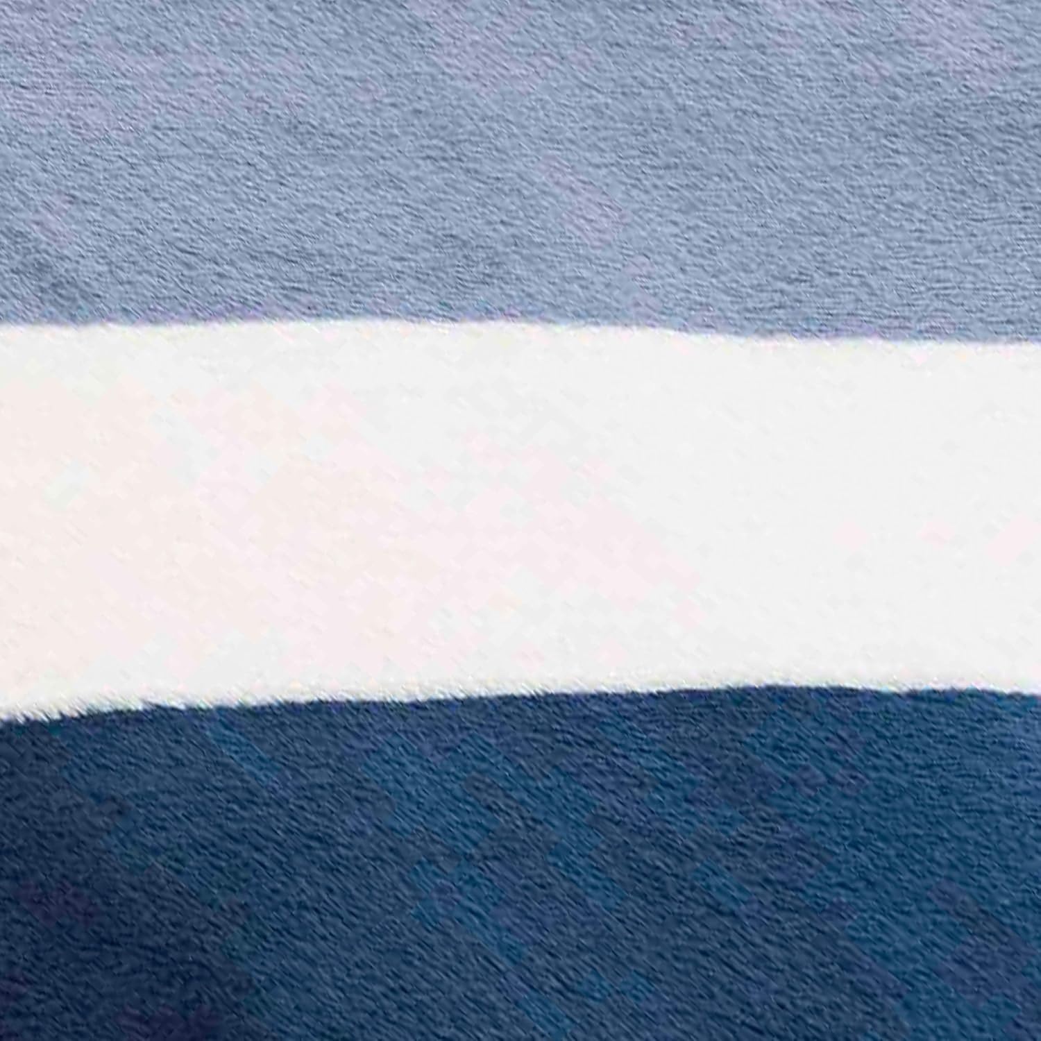 image:imageNautica Throw Blanket Super Soft amp Cozy Fleece Blanket Lightweight Plush Bedding for Couch amp Bed Awning Stripe Navy 50 x 60Awning Stripe BlueWhite