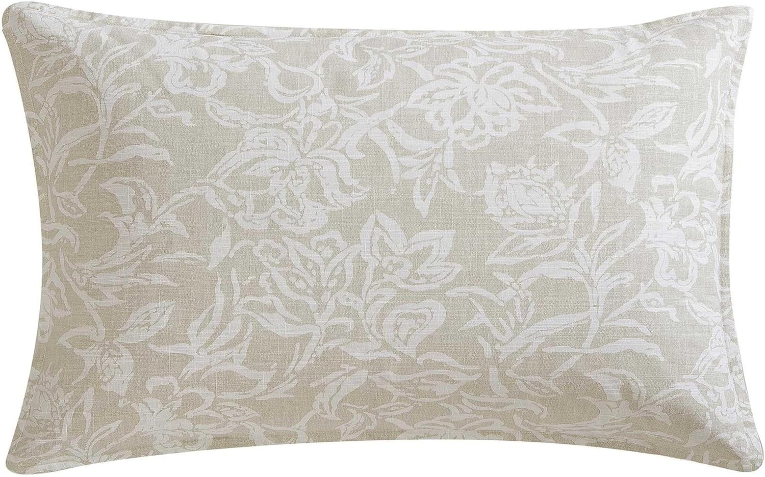 image:imageNautica Twin Comforter Set Reversible Bedding with Matching Sham Floral Room Decor College Dorm Room Essentials Tortola BlueTortola Beige