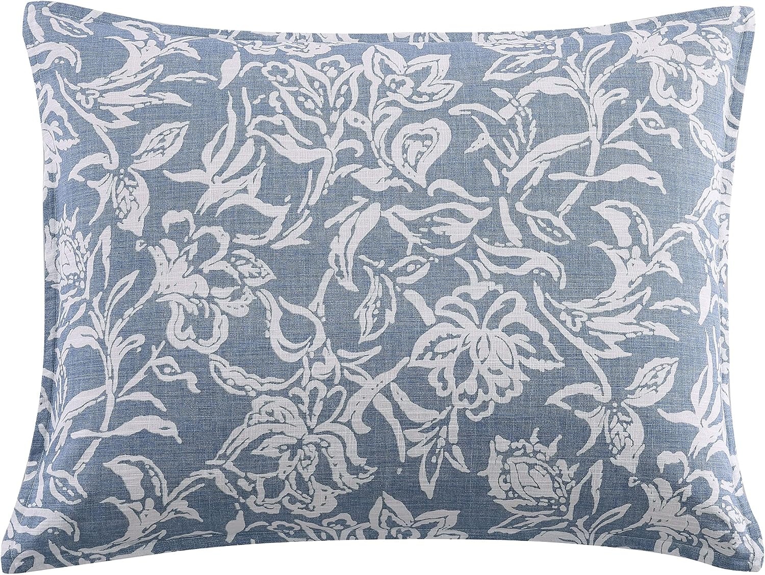 image:imageNautica Twin Comforter Set Reversible Bedding with Matching Sham Floral Room Decor College Dorm Room Essentials Tortola BlueTortola Blue