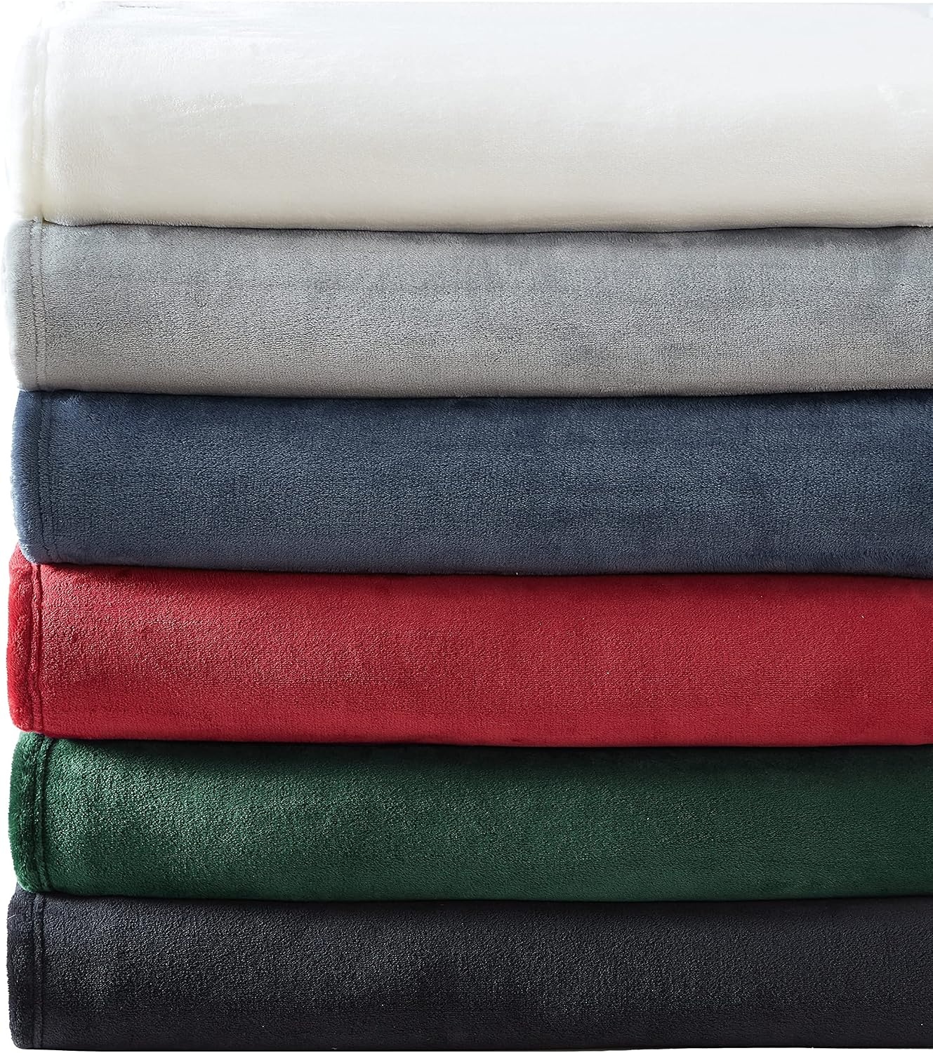 image:imageNautica Twin Size Blanket UltraSoft Plush Fleece for Bed or Couch Medium Weight Bedding for AllSeason Comfort BrownSolid Black