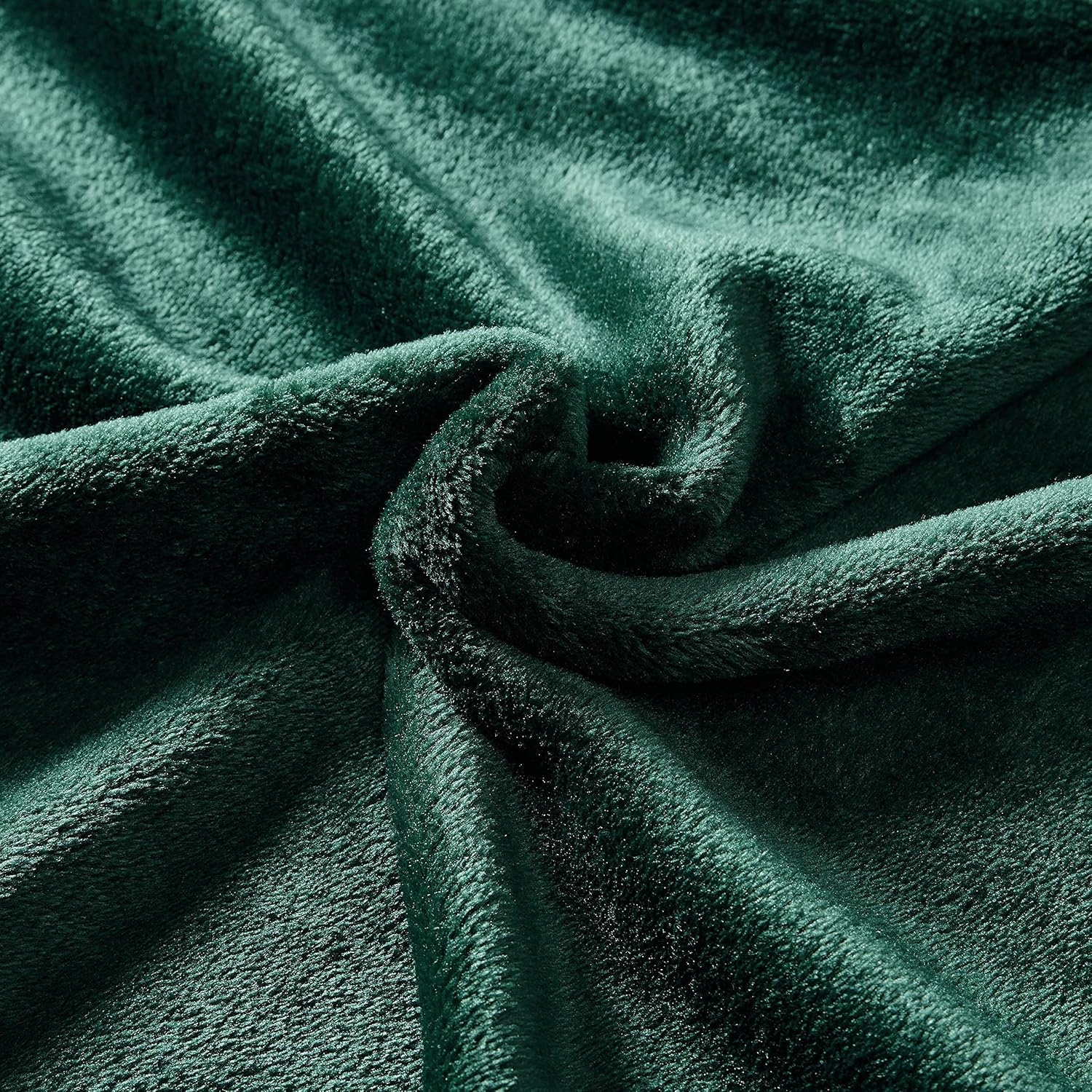 image:imageNautica Twin Size Blanket UltraSoft Plush Fleece for Bed or Couch Medium Weight Bedding for AllSeason Comfort BrownSolid Dark Green