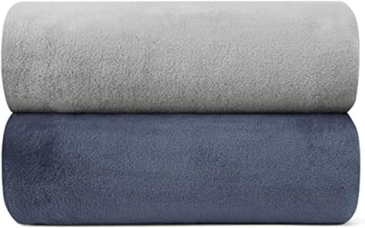 image:imageNautica Twin Size Blanket UltraSoft Plush Fleece for Bed or Couch Medium Weight Bedding for AllSeason Comfort BrownSolid Navy