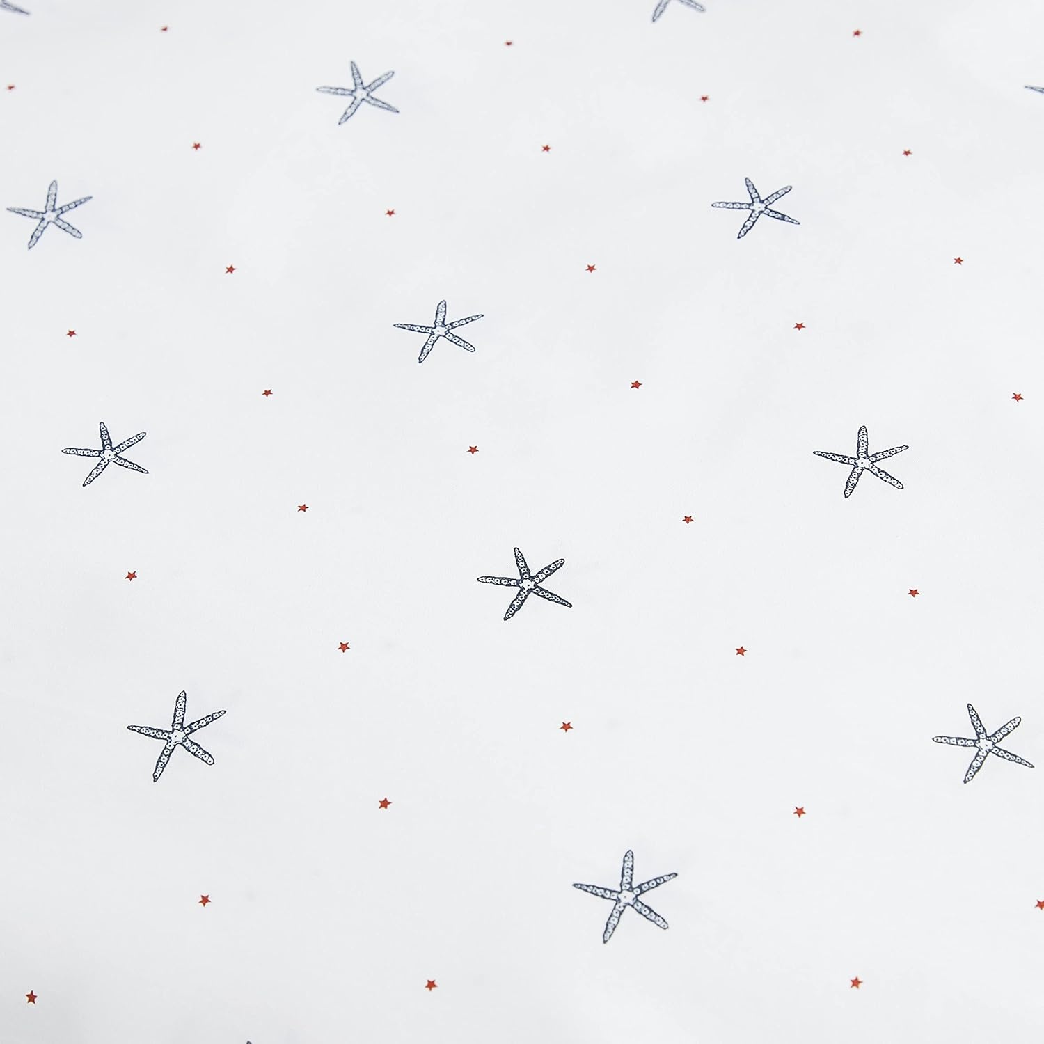 image:imageNautica Twin Size Sheet Set Crisp Cotton Percale Bedding with Matching Pillowcase Lightweight amp Breathable Bed Sheets Deep Pocket College Dorm Room Essentials Star Spangled BlueStar Spangled Coastal