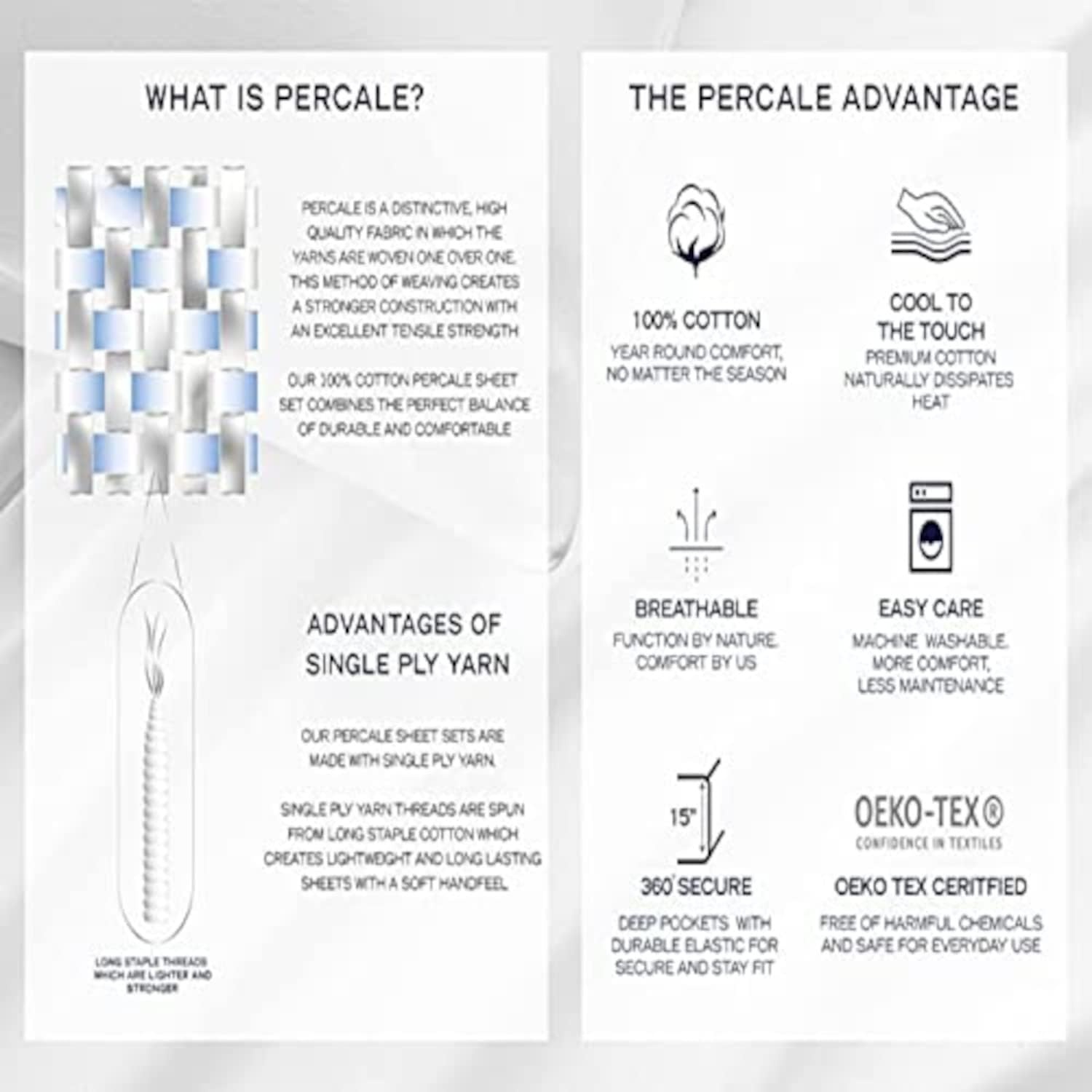 image:imageNautica Twin Size Sheet Set Crisp Cotton Percale Bedding with Matching Pillowcase Lightweight amp Breathable Bed Sheets Deep Pocket College Dorm Room Essentials Star Spangled BlueCloyster