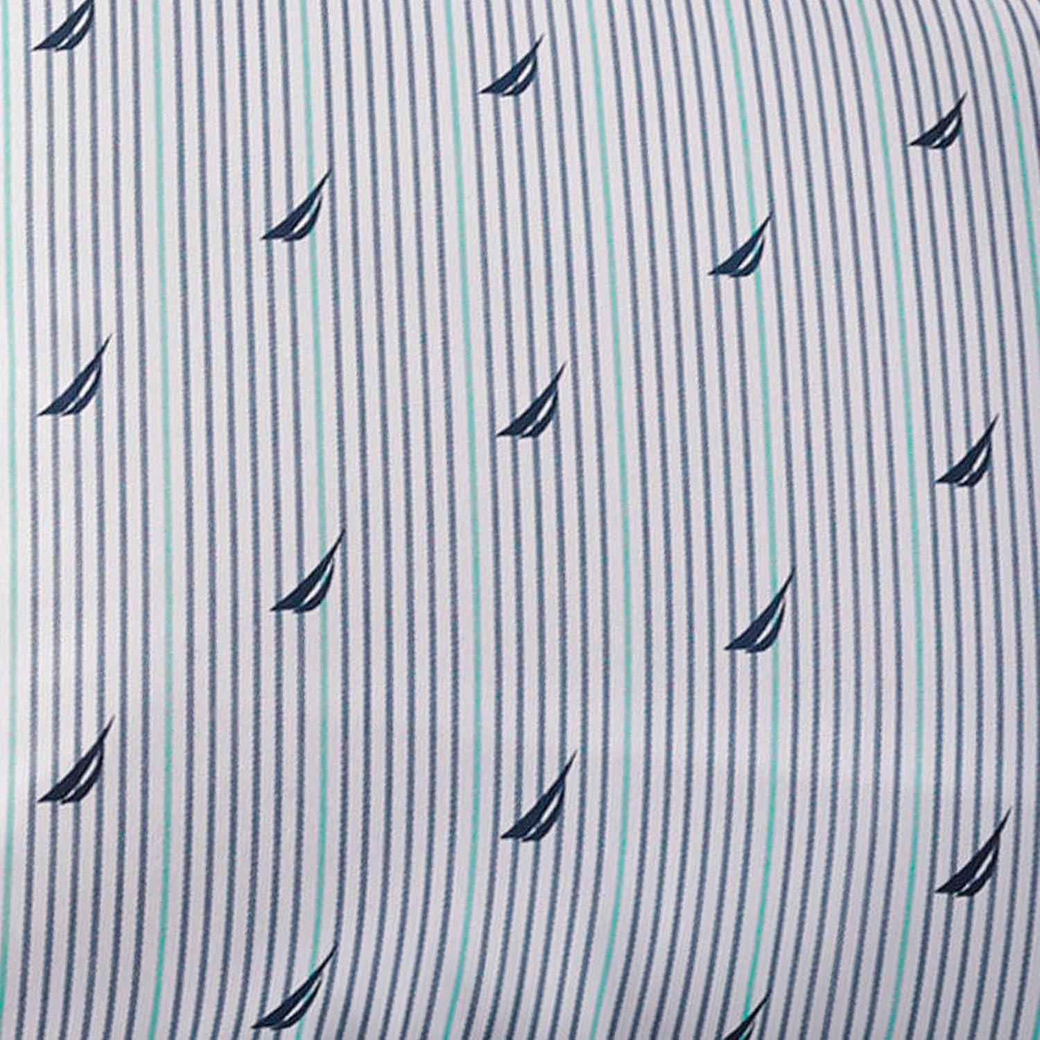 image:imageNautica Twin Size Sheet Set Crisp Cotton Percale Bedding with Matching Pillowcase Lightweight amp Breathable Bed Sheets Deep Pocket College Dorm Room Essentials Star Spangled BlueAudley Blue