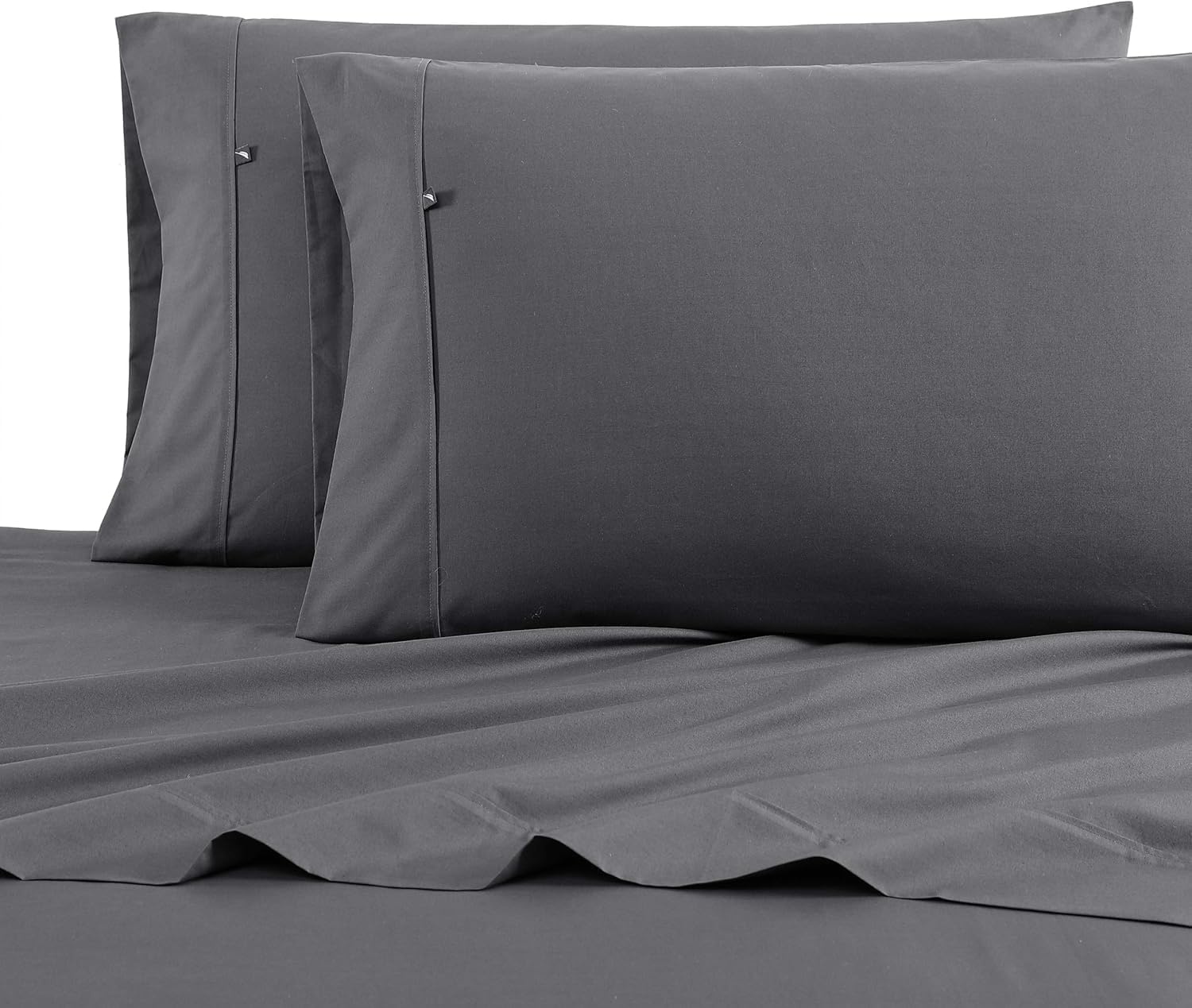 image:imageNautica Twin XL Size Sheet Set Crisp Cotton Percale Bedding with Matching Pillowcase Lightweight amp Breathable Bed Sheets Deep Pocket College Dorm Room Essentials Captains BlueWhale Grey