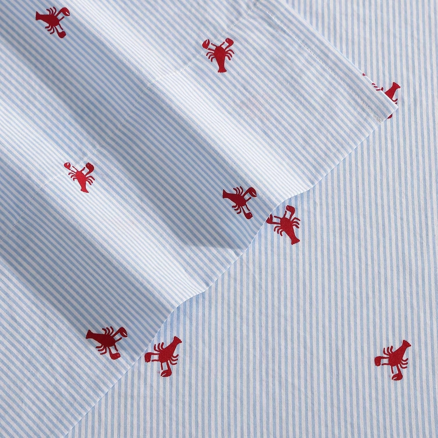 image:imageNautica Twin XL Size Sheets Set Crisp amp Tailored Floral Bedding with a Smooth Cotton Percale Bed Sheets with Matching Pillowcase amp Fitted Sheet Breezy Bloom BlueLobster Walk