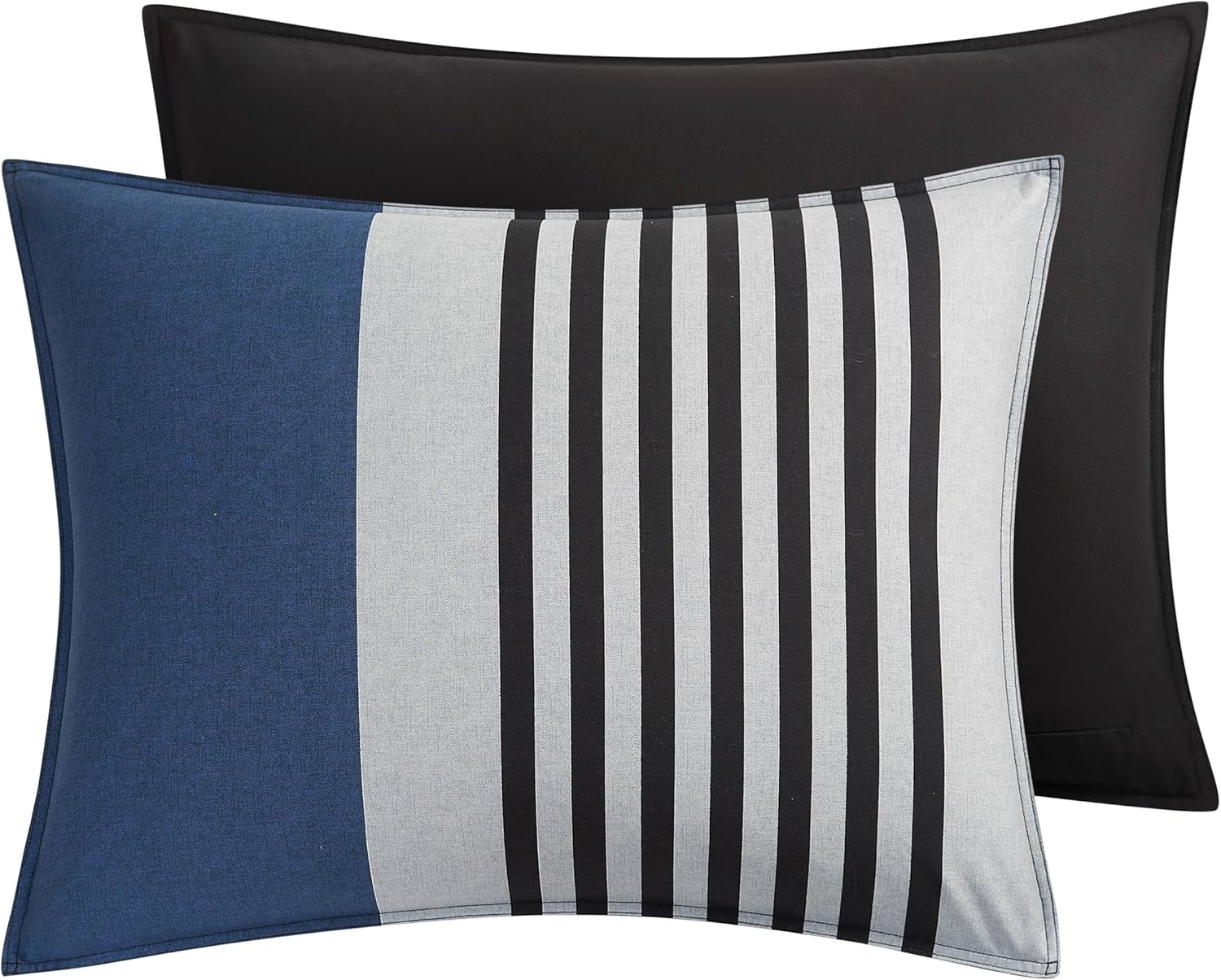 image:imageNautica TwinTwin XL Comforter Set Reversible Bedding with Matching Sham Microsuede with Sherpa Reverse Dorm Essentials OekTex Certified Crossview NavyNavy